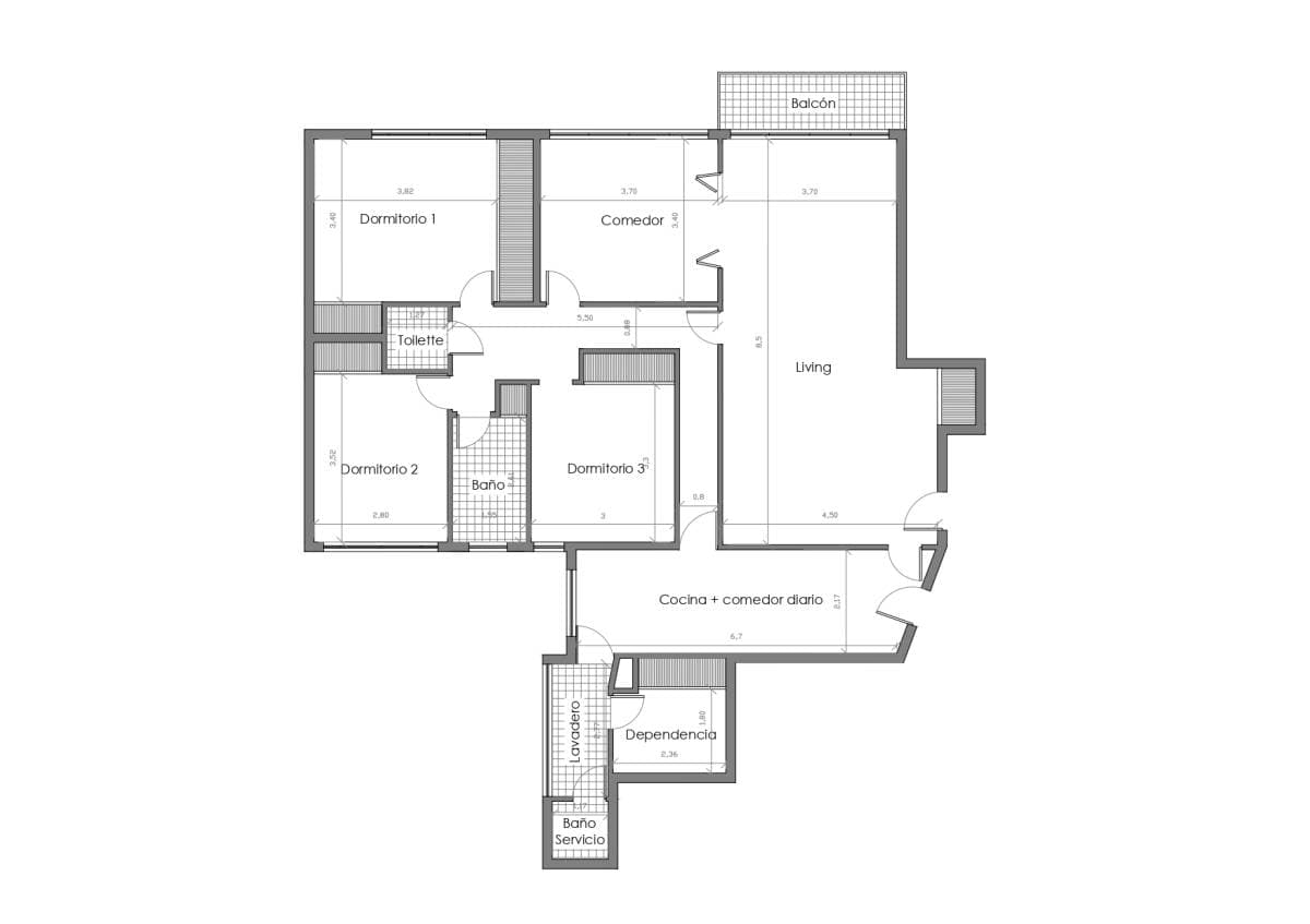 Plano número 1
