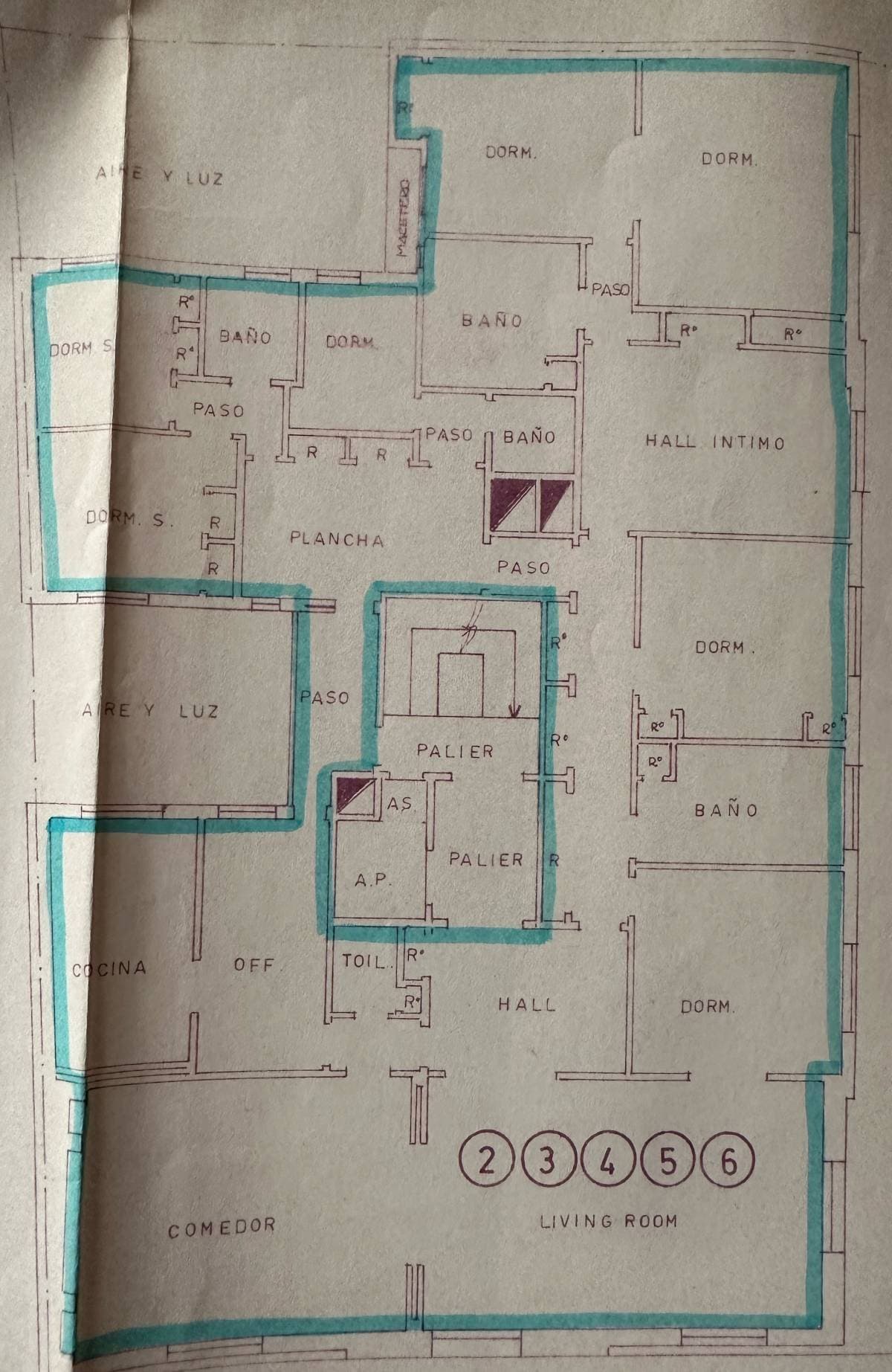 Plano número 1
