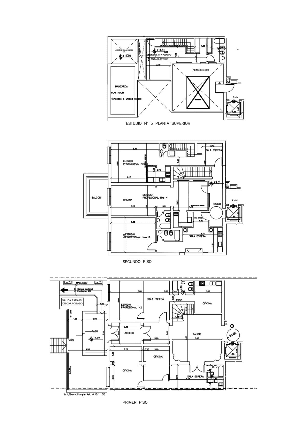 Plano número 1