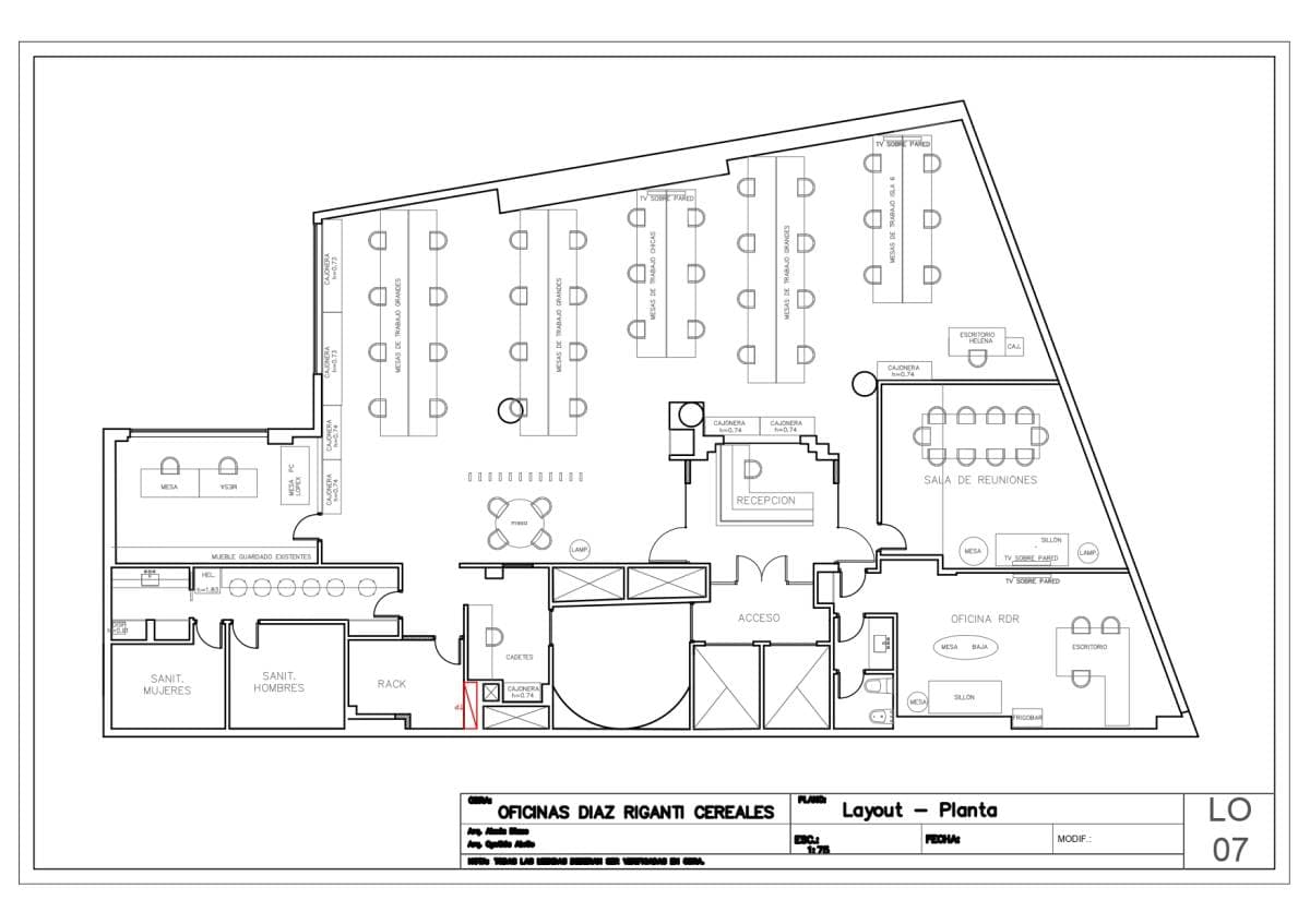 Plano número 1